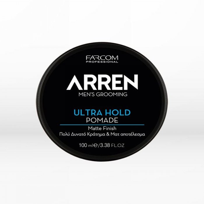 Farcom Professional Arren Men`S Grooming Pomade Ultra Hold 100ml (Matte Finish)